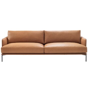 Adea Baron sofa, aniline leather