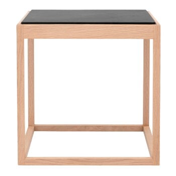 Klassik Studio Cube pöytä, saippuoitu tammi - harmaa marmori