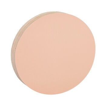 Memory boards, Noteboard round, 40 cm, powder, Pink