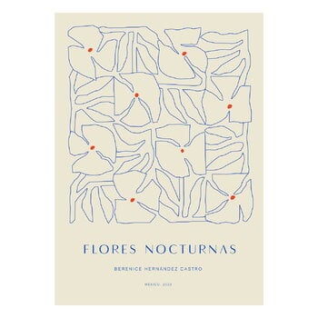Paper Collective Affiche Flores Nocturnas 01