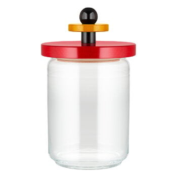 Alessi Sottsass jar 100 cl, red