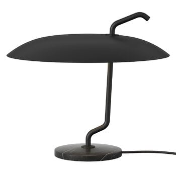 Astep Lampada da tavolo Model 537, nero - marmo nero