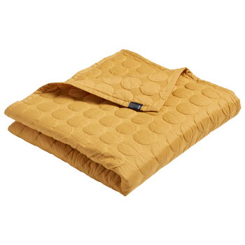 HAY Mega Dot bed cover, mustard
