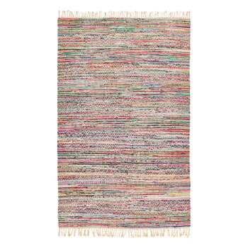 Finarte Kuhmo rag rug, grey - multicolour