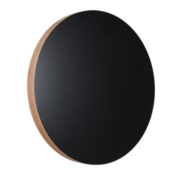 Kotonadesign Lavagna magnetica rotonda, 50 cm, nera