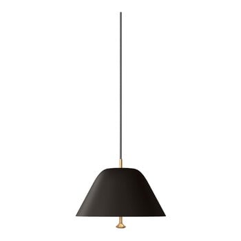 Audo Copenhagen Lampada a sospensione Levitate, 28 cm, nero - ottone