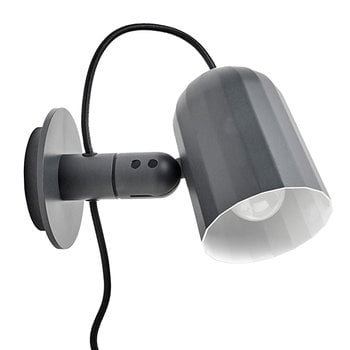 HAY Noc Wall lamp, dark grey