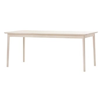 Stolab Table Prima Vista, rallonge de 50 cm, bouleau laqué mat