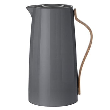 Stelton Emma vacuum jug, dark grey