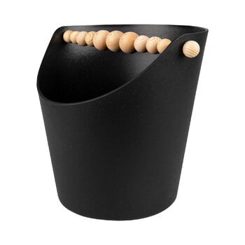 Accessoires de sauna, Seau pour sauna Nuppu, noir - pin, Noir