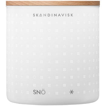 Skandinavisk Scented candle with lid, SNÖ, 2-wick