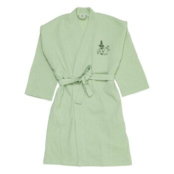 Bathrobes, Moomin muslin bathrobe, L-XL, green, Green