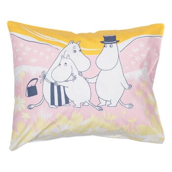 Moomin products, Moomin pillowcase, 50 x 60 cm, Family time, Multicolour