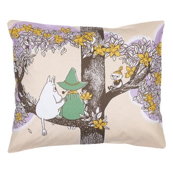 Moomin products, Moomin pillowcase, 50 x 60 cm, Friends forever, Gray