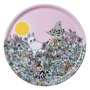 Trays, Moomin tray, 35 cm, Friends forever, Multicolour