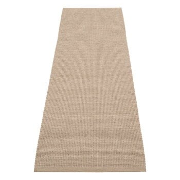 Muovimatot, Emm matto, 70 x 240 cm, potato - beige metallic, Ruskea