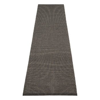 Pappelina Emm matto, 70 x 300 cm, black - linen metallic, tuotekuva