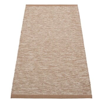 Plastic rugs, Sam rug, 70 x 150 cm, brown - linen, Brown