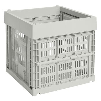家具・インテリア Colour Crate, M, recycled plastic, grey HAY Colour Crate, M, recycled plastic, grey | Finnish Design