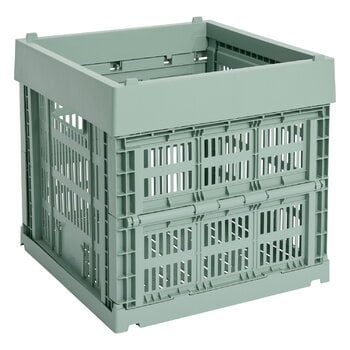 家具・インテリア Colour Crate, M, recycled plastic, grey HAY Colour Crate
