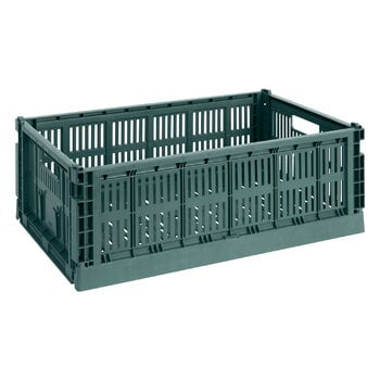 その他 HAY COLOUR CRATE L HAY Colour Crate, L, recycled plastic, off-white | Finnish