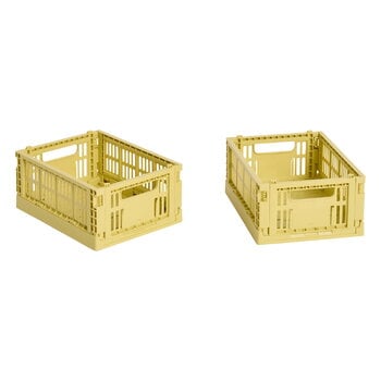 HAY Colour Crate, XL, recycled plastic, grey | Finnish Design Shop