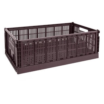 家具・インテリア Colour Crate, XL, recycled plastic, grey HAY Colour Crate - now available in new colours and sizes