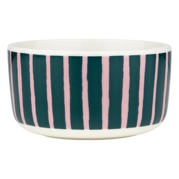 Marimekko Oiva - Piccolo plate, 10 x 10 cm, stoneware - burgundy
