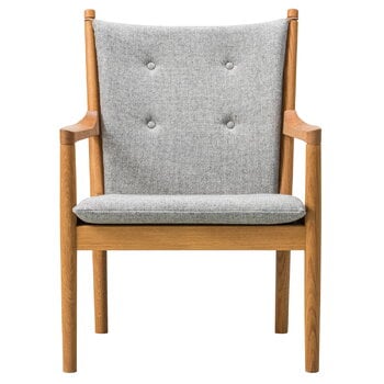 Fredericia Wegner 1788 easy chair, oiled oak - Hallingdal65 130