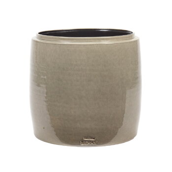 Serax Glazed Shades pot, grey