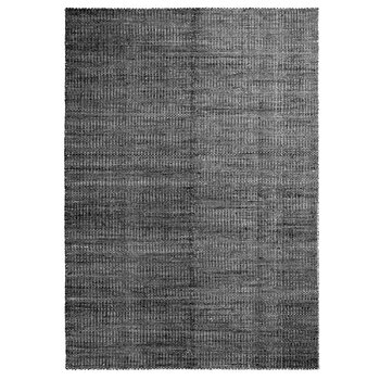 HAY Moiré Kelim rug 140 x 200 cm, black