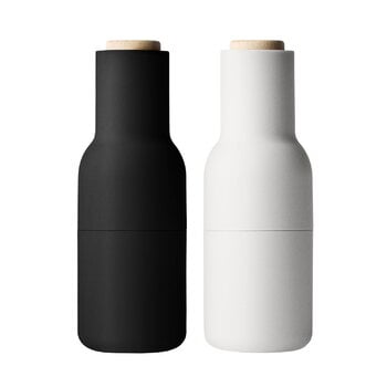 Audo Copenhagen Macinini Bottle Grinder, 2 pz, ash - carbon - faggio