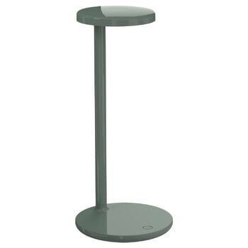 Flos Lampe de table Oblique, 2700K, vert sauge
