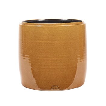 Serax Glazed Shades pot, 34 x 34 cm, honey