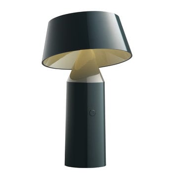 Illuminazione, Lampada da tavolo Bicoca, antracite, Grigio