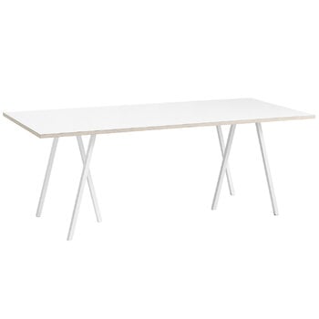 HAY Loop Stand Tisch, 200 cm, weiß