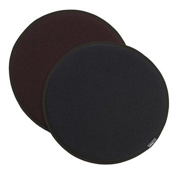 Vitra Coussin Seat Dot, gris foncé - marron