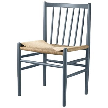 FDB Møbler J80 chair, blue grey - paper cord