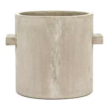 Serax Vaso in cemento, 27 cm, grigio