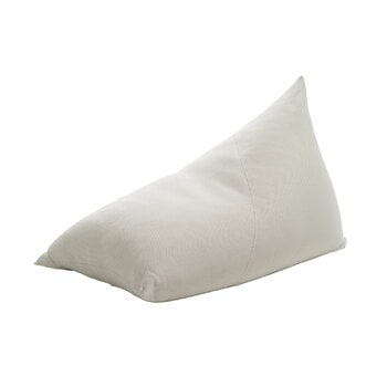 Woodnotes Pouf poire Mini My Outdoor, blanc naturel