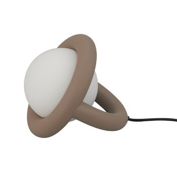 AGO Balloon table lamp, dimmable, mud grey