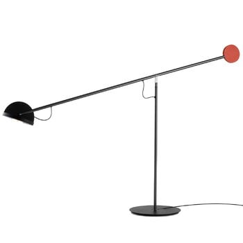 Schreibtischlampen, Copernica M Tischleuchte, Rot – Schwarz, Schwarz