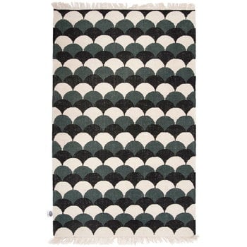 Wool rugs, Suomu rug 110 x 170 cm, forest green, Green