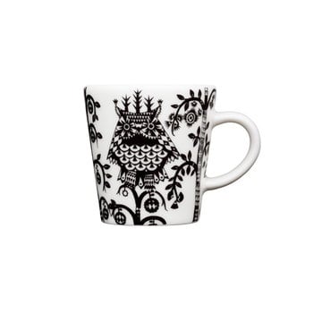 Cups & mugs, Taika espresso cup 0,1 l, black, Black & white
