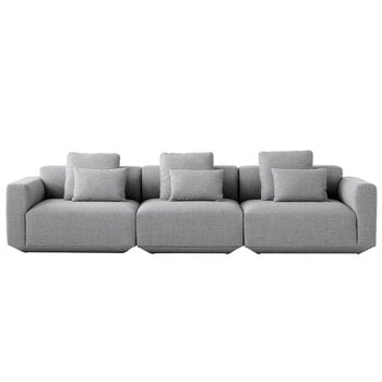 &Tradition Modulares Sofa Develius D mit Kissen, Fiord 151