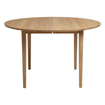 Sibast No 3 table, 120 cm, extendable, white oiled oak