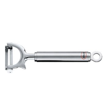 Rösle Vegetable peeler vertical, 17 x 5.5 cm, steel, product image