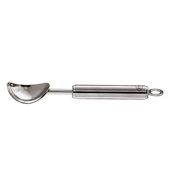 Kitchen utensils, Ice cream scoop, 20.5 cm, steel, Silver