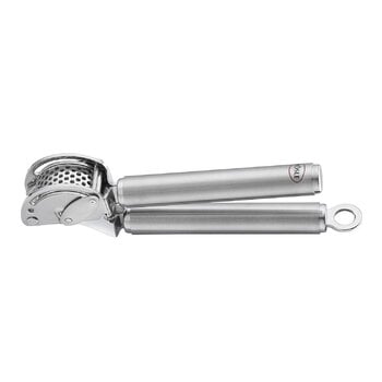 Kitchen utensils, Garlic press, 20 cm, steel, Silver