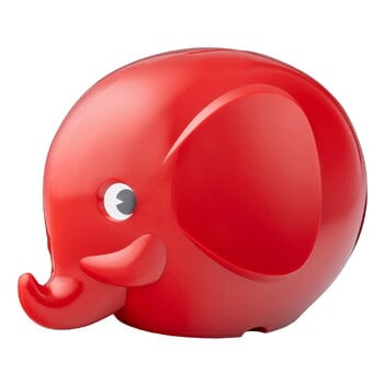 Palaset Maxi Elephant moneybox, red